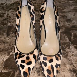 Leopard Pumps-Nine West